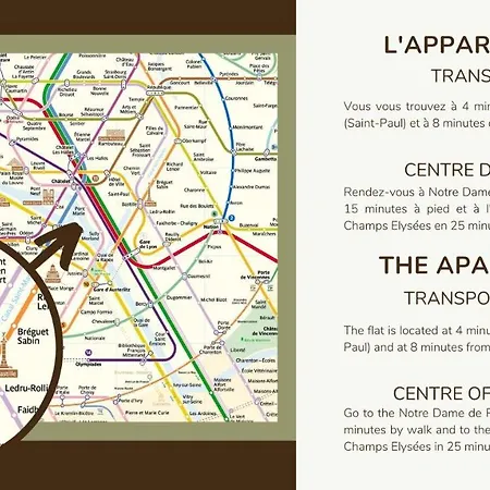 New&renovated Cosy Flat In The Marais !!! 4pers * Paris